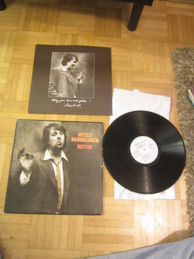 Hector - Hotelli Hannikainen vinyyli ( erit hyväk LP )