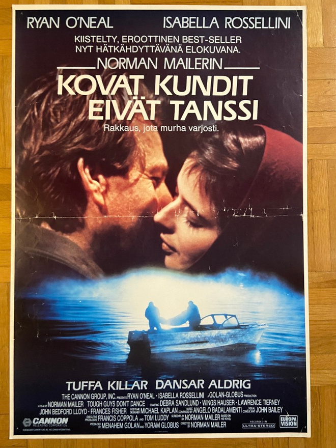 Vanha elokuvajuliste: Kovat kundit eivät tanssi