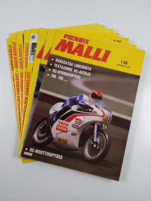 Pienoismalli vuosikerta 1986 (1-8)