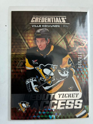 Ville Koivunen 25-26 Credentials #144 118/999 RC
