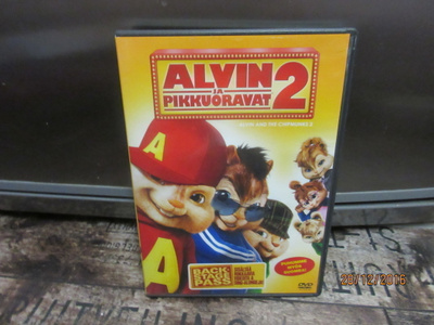 Alvin ja pikkuoravat 2 (DVD)