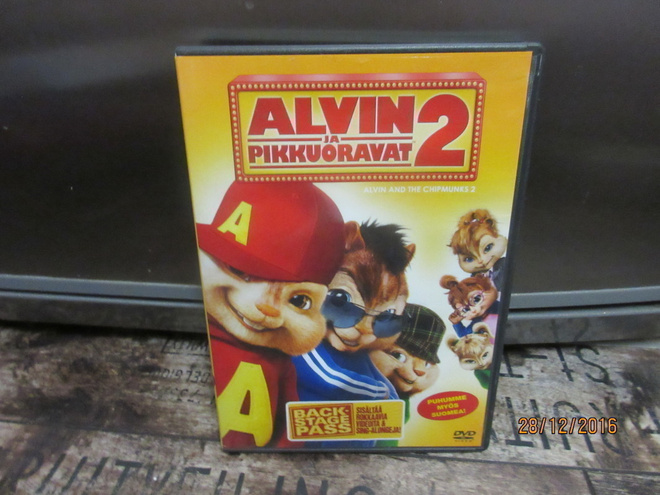 Alvin ja pikkuoravat 2 (DVD)