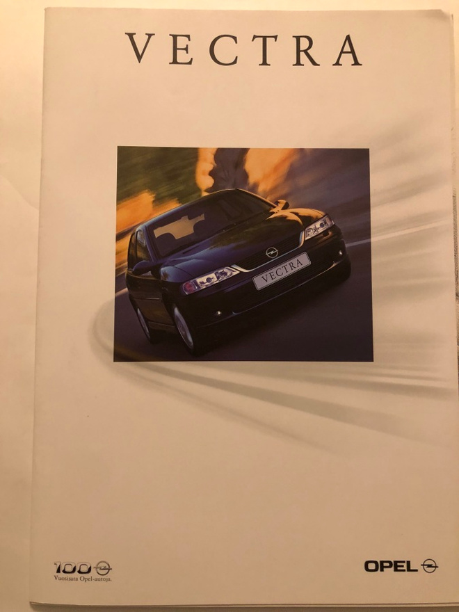Myyntiesite - Opel Vectra - 7/1999
