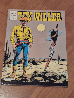TEX WILLER N:o 4 1988  SIISTI