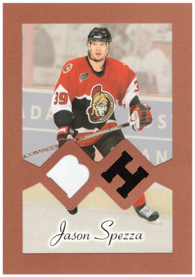 JASON SPEZZASenators 04-05 Beehive #BH-21 Big Jersey