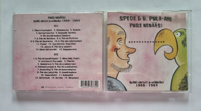 SPEDE & G. PULA-AHO: PURE NENÄÄS! 2 CD