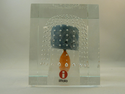 Oiva Toikka iittala Annual Cube 2013 LTD