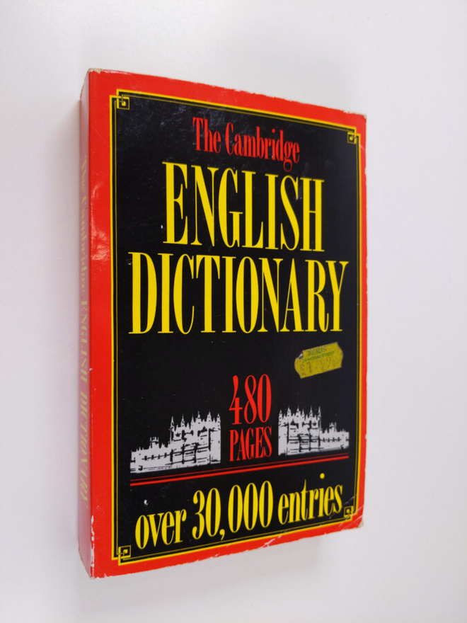 R. F. Patterson : The Cambridge English Dictionary