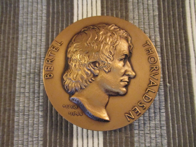 Bertel Thorvaldsen 1768-1844 mitali 1982 /Harald Salomon -82