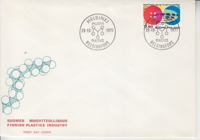 FDC 1971 Muoviteollisuus