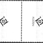 Ål 1996 Eurooppa merkit 2,90 mk välilöpari logo ** LaPe 114 - pikkukuva 2