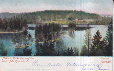 Näköala Kaukkolan harjulta. e203