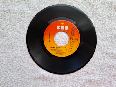 Philip Bailey Duet With Phil Collins – Easy Lover 7" single