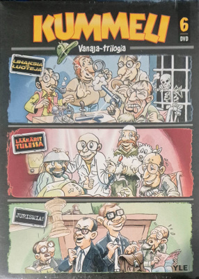 Kummeli: VANAJA-trilogia (1996-2002) 6DVD.UUSI