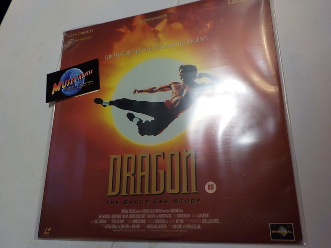 DRAGON - THE BRUCE LEE STORY M-/M- LASERDISC