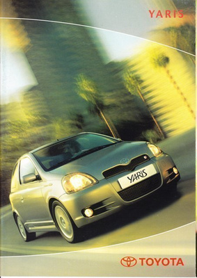 Toyota Yaris -esite, 2002