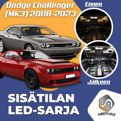 Dodge Challenger (MK3) Sisätilan LED-sarja 11-os