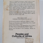 Elliott P. Skinner : Peoples and Cultures of Africa - pikkukuva 2