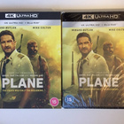 Plane (4K Ultra HD + Blu-Ray) Gerard Butler (Slipcover) UUSI - pikkukuva 1