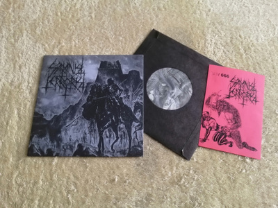 SATANIST TERRORIST - The Black Pest of Evil 7"