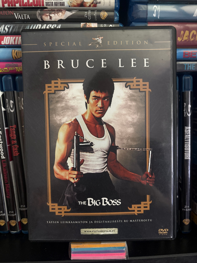 Bruce Lee the big boss (1971) suomijulkaisu