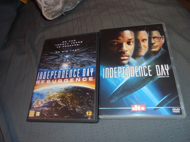DVD Independence day & Independence day Resurgence