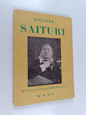 Moliere : Saituri : viisinäytöksinen komedia