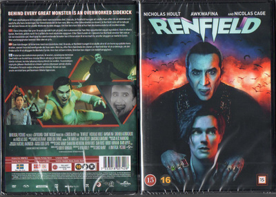 Renfield (5 936) UUSI -FI- DVD nordic, nicolas cage 2023