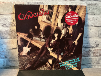 CINDERELLA: Heartbreak Station Lp levy
