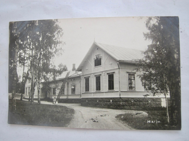 VANHA Postikortti Virolahti Harju 1920-l