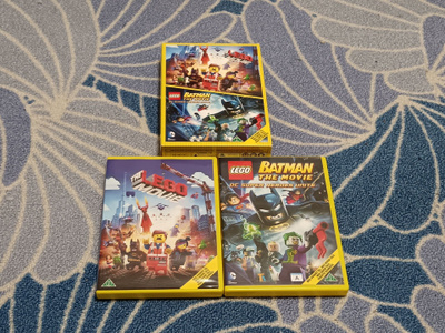 The Lego Movie & Lego Batman The Movie DC Super Heroes DVD