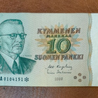 10 markkaa v. 1980 A-tähti, vain 120 000kpl - pikkukuva 1