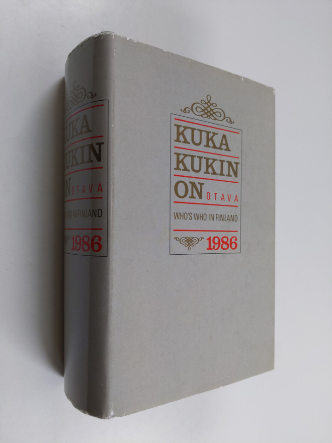 Kuka kukin on 1986 : henkilötietoja nykypolven suomalaisi...