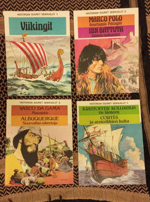 Historian Suuret Seikkailut 1-4 - Viikingit - Marco Polo