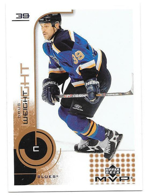 2002-03 Upper Deck MVP #159 Doug Weight St Louis Blues