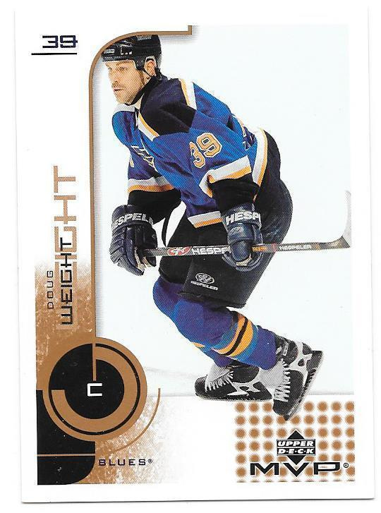 2002-03 Upper Deck MVP #159 Doug Weight St Louis Blues