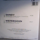 CARL PEYER :: SANDY :: VINYYLI 7" 1990 - pikkukuva 2