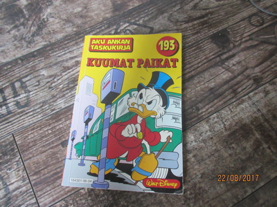 Aku Ankan taskukirja 193 - Kuumat paikat (1.Painos)