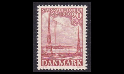Tanska 321 ** Valtionradio 25v (1950)