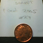 Salomonin saaret 1 cent 2005, km#24 - pikkukuva 2