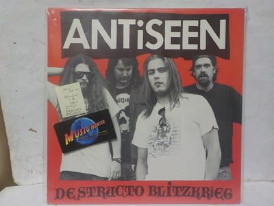 ANTISEEN - DESTRUCTO BLITZKRIEG M-/M- 1ST GER -90 PRESS LP