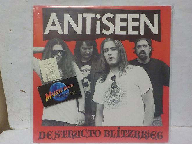 ANTISEEN - DESTRUCTO BLITZKRIEG M-/M- 1ST GER -90 PRESS LP