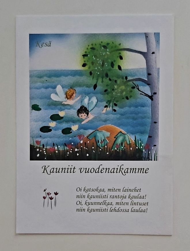 POSTIKORTIT EINO LEINON RUNOIN-KULKEMATTOMAT 3 KPL YHT.HINT