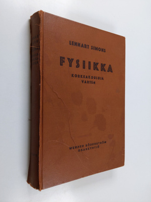 Lennart Simons : Fysiikka korkeakouluja varten