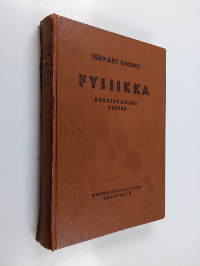 Lennart Simons : Fysiikka korkeakouluja varten