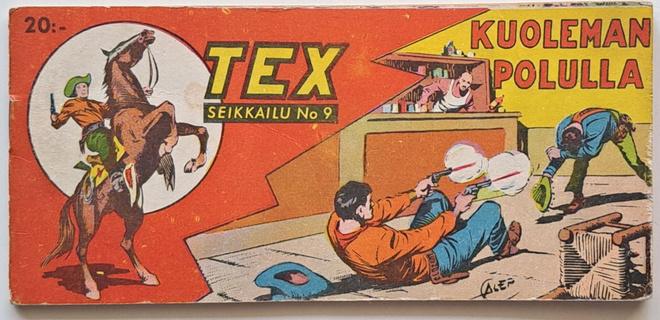 TEX seikkailu No 9 1953 (1. vsk)