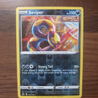 Pokemon Seviper 102/198 Reverse holo rare - pikkukuva 1