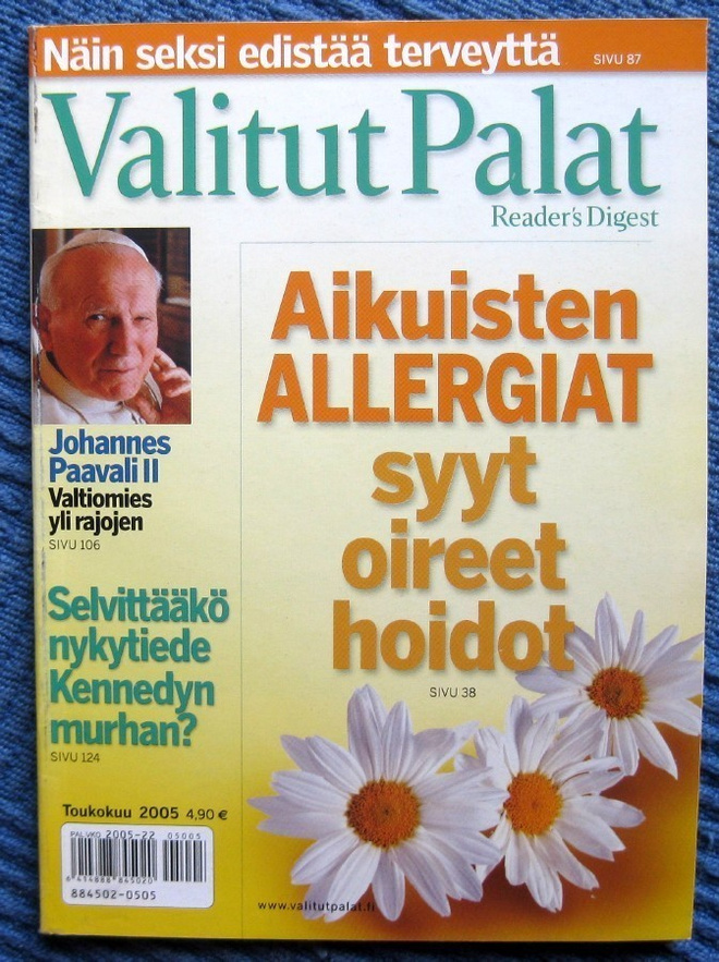 Valitut Palat lehti 5 kpl v.2005 2006