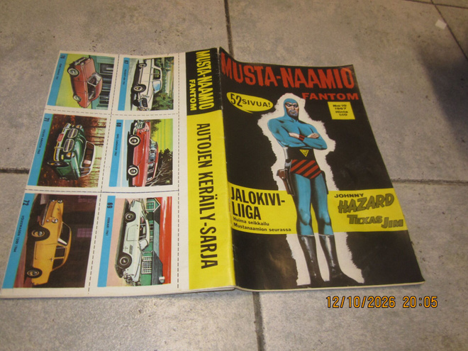 Mustanaamio 10 / 1967 - Erittäin harvinainen & hyväkunto