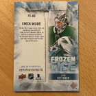 2023-24 UD Ice Jake Oettinger Frozen in Ice #FI-40 (AVATTU) - pikkukuva 2